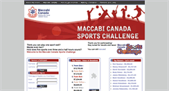 Desktop Screenshot of maccabisports.edonate.uponline.com