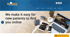 Desktop Screenshot of dental.uponline.com